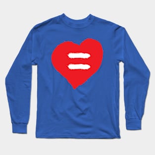 Equality Heart Long Sleeve T-Shirt